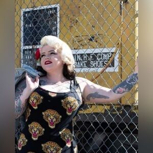 Leopard Print pencil Dress